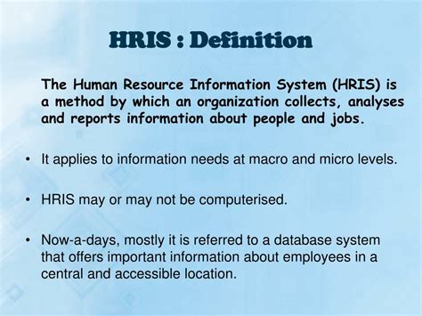 rmf.hris|hris meaning.